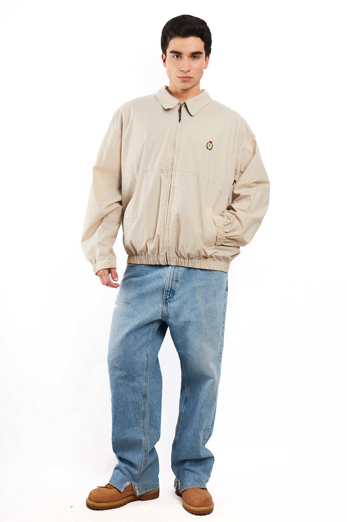 1990 Vintage Chaps Ralph Lauren Bone Harrington (L/XL)