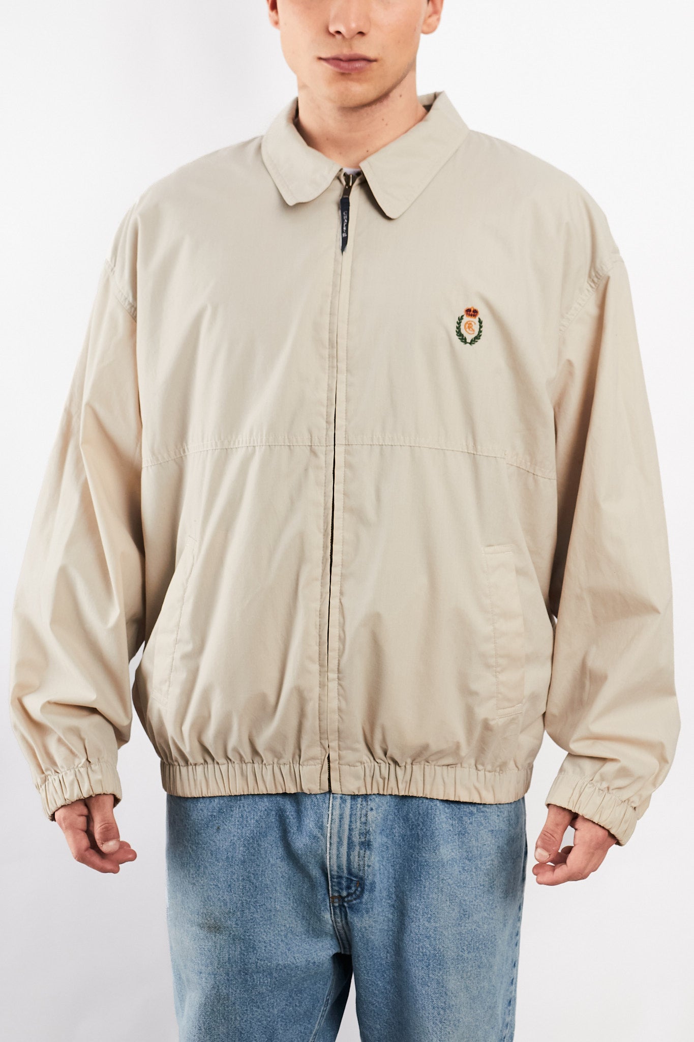 1990 Vintage Chaps Ralph Lauren Bone Harrington (L/XL)