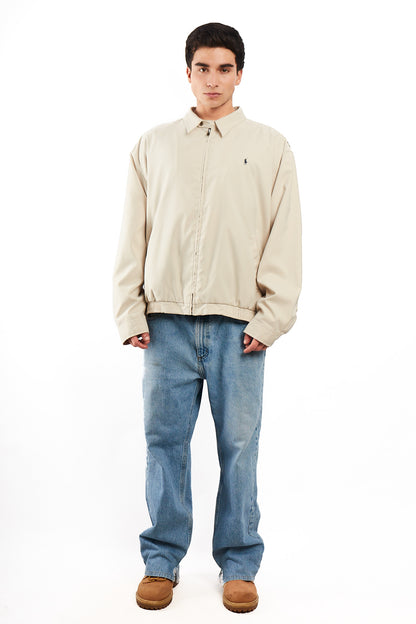 1990 Vintage Polo Golf Ralph Lauren Bone Bi-swing Harrington (XL)