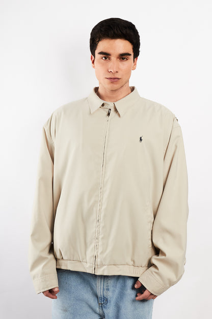 1990 Vintage Polo Golf Ralph Lauren Bone Bi-swing Harrington (XL)