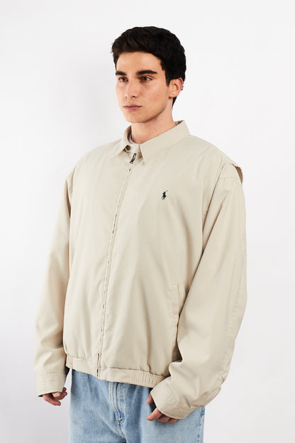 1990 Vintage Polo Golf Ralph Lauren Bone Bi-swing Harrington (XL)