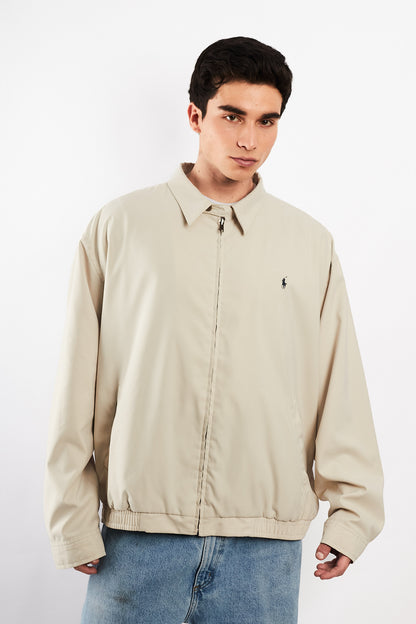 1990 Vintage Polo Golf Ralph Lauren Bone Bi-swing Harrington (XL)