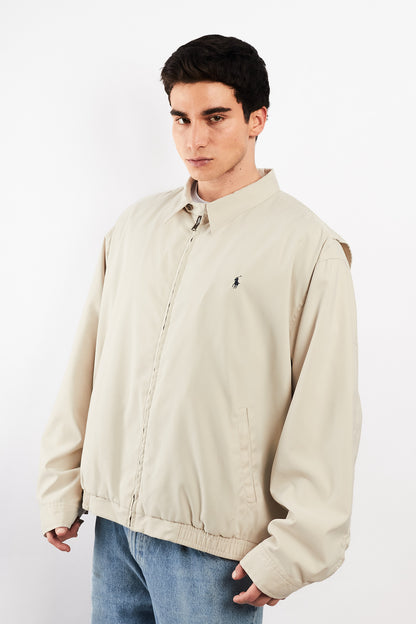 1990 Vintage Polo Golf Ralph Lauren Bone Bi-swing Harrington (XL)