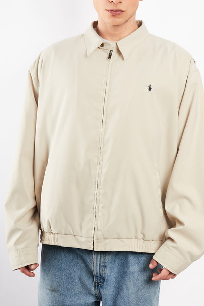 1990 Vintage Polo Golf Ralph Lauren Bone Bi-swing Harrington (XL)
