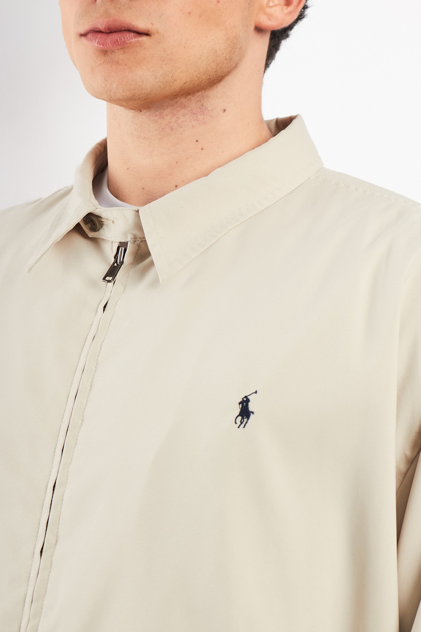 1990 Vintage Polo Golf Ralph Lauren Bone Bi-swing Harrington (XL)