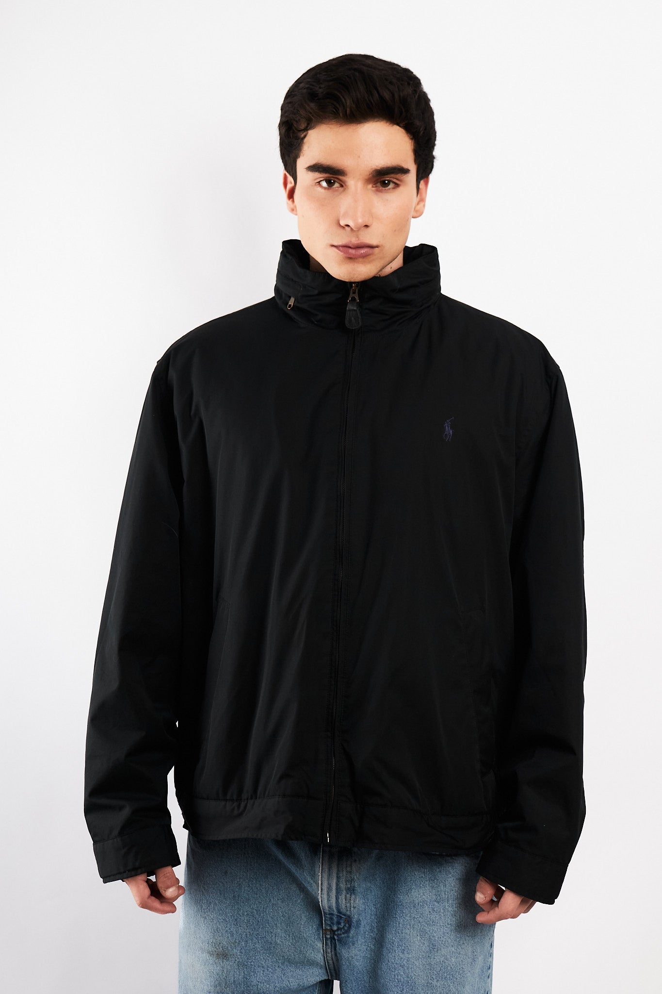 2000 Vintage Polo Ralph Lauren Impermeable Bomber Jacket (L/XL)