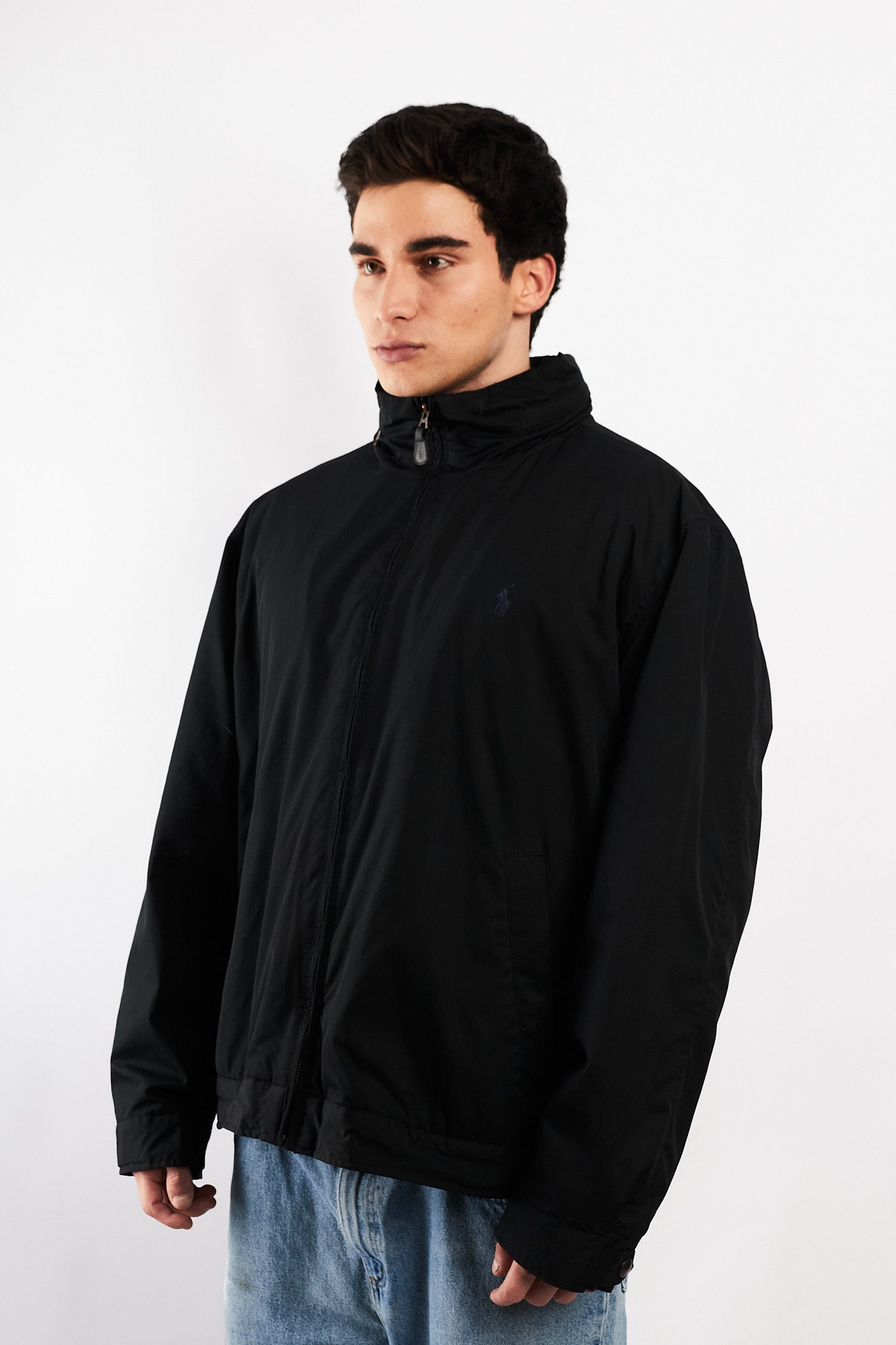 2000 Vintage Polo Ralph Lauren Impermeable Bomber Jacket (L/XL)