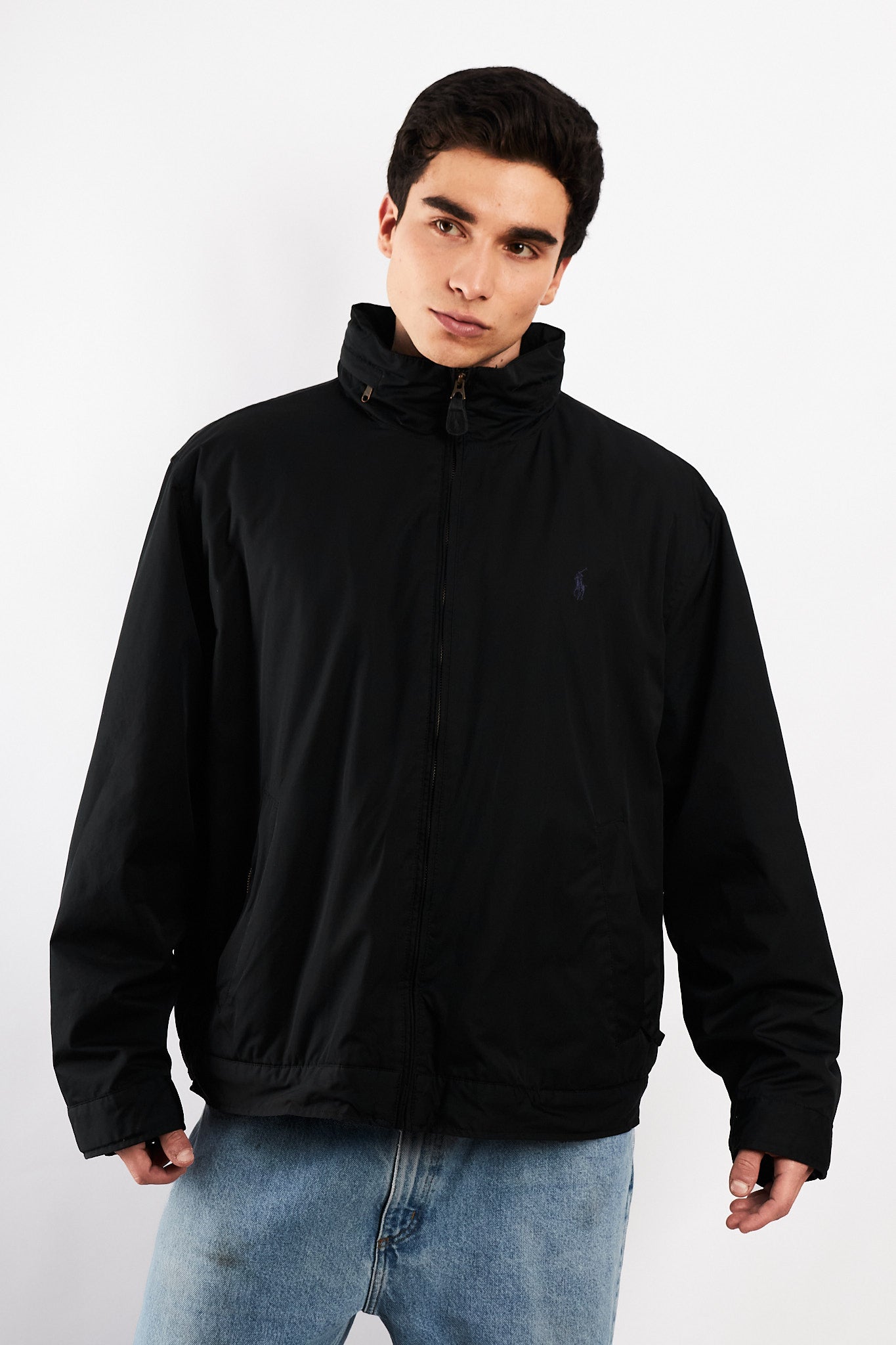 2000 Vintage Polo Ralph Lauren Impermeable Bomber Jacket (L/XL)