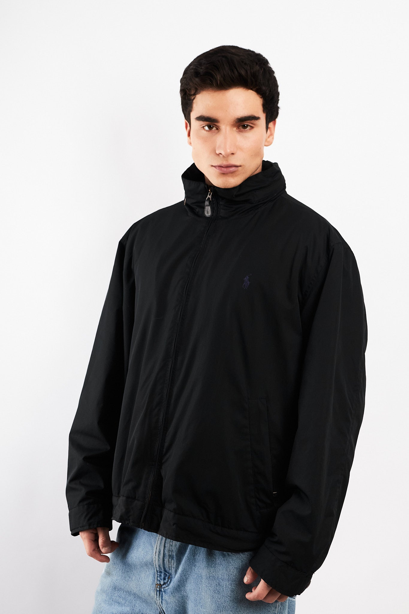 2000 Vintage Polo Ralph Lauren Impermeable Bomber Jacket (L/XL)