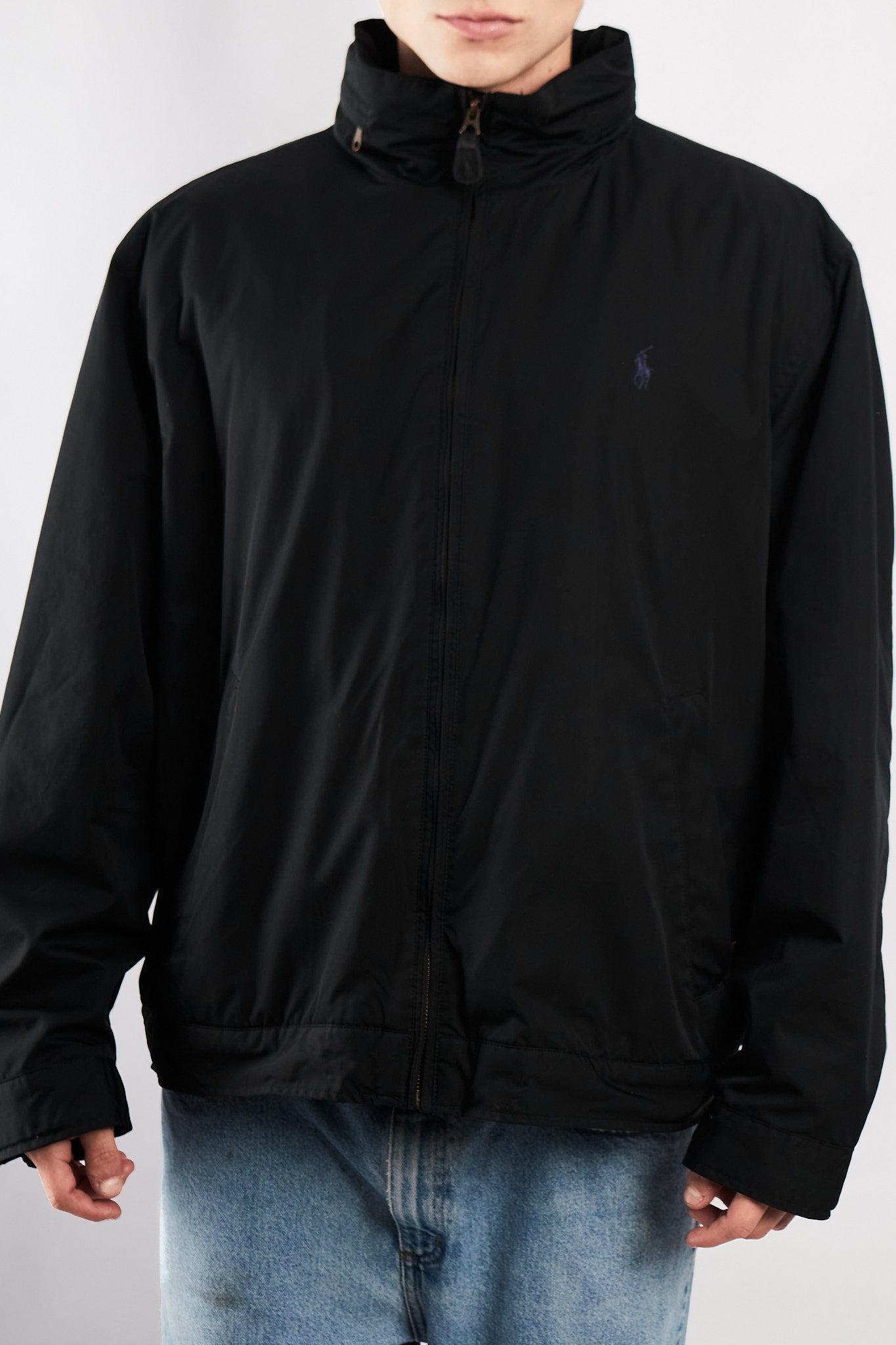 2000 Vintage Polo Ralph Lauren Impermeable Bomber Jacket (L/XL)