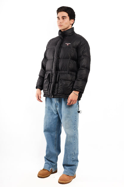 2000 Vintage Polo Spor RL Black Impermeable Down Puffer Jacket (M)