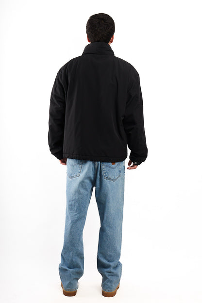 2000 Vintage Polo Ralph Lauren Black Impermeable Bomber Jacket (L/XL)