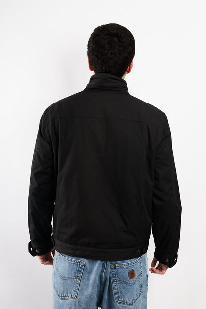 2000 Vintage Polo Ralph Lauren Black Impermeable Bomber Jacket (M)