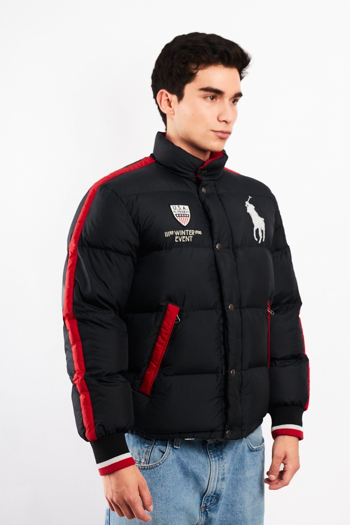 2000 Vintage Polo Ralph Lauren Winter Games Impermeable Puffer Jacket (M/L)