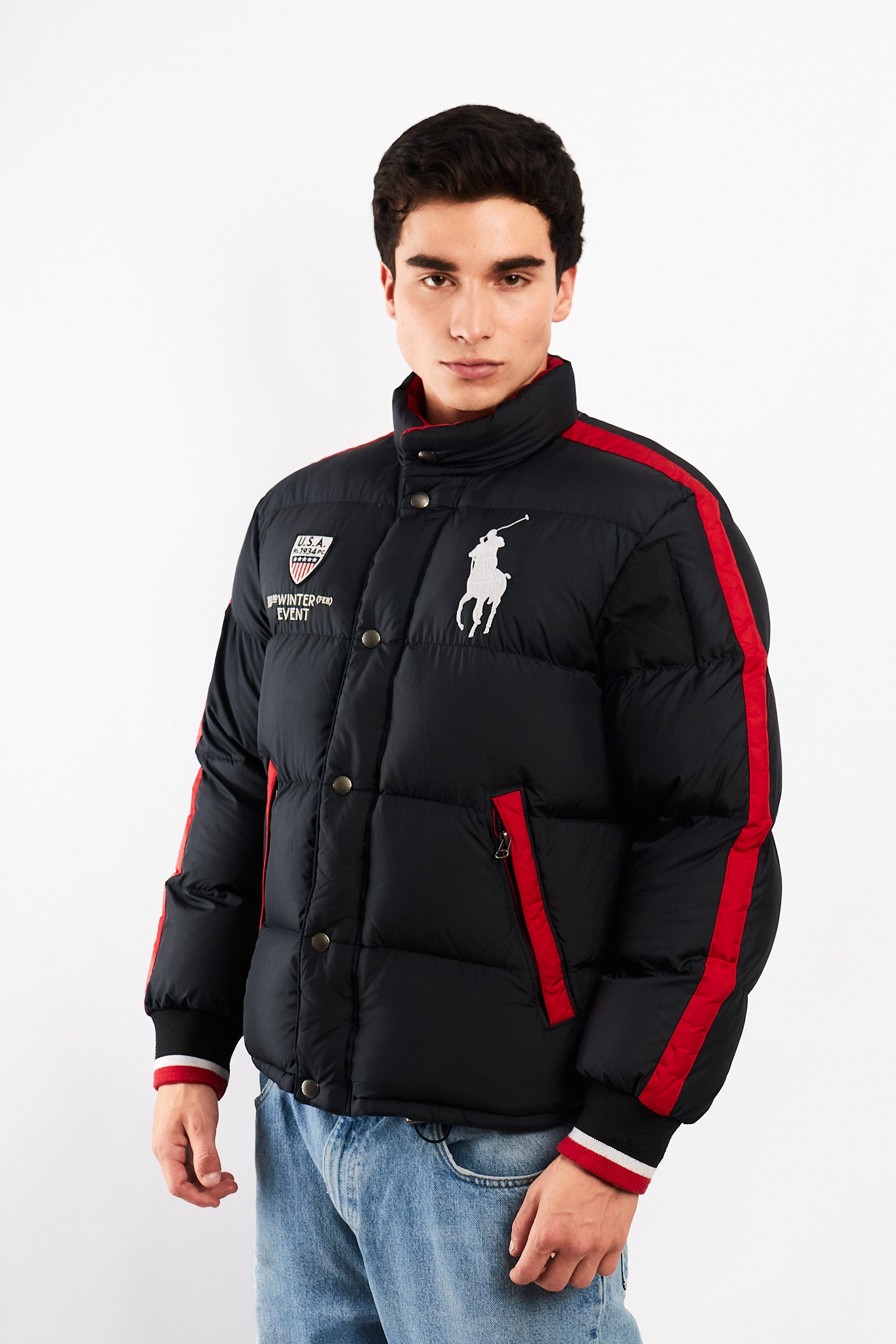 2000 Vintage Polo Ralph Lauren Winter Games Impermeable Puffer Jacket (M/L)