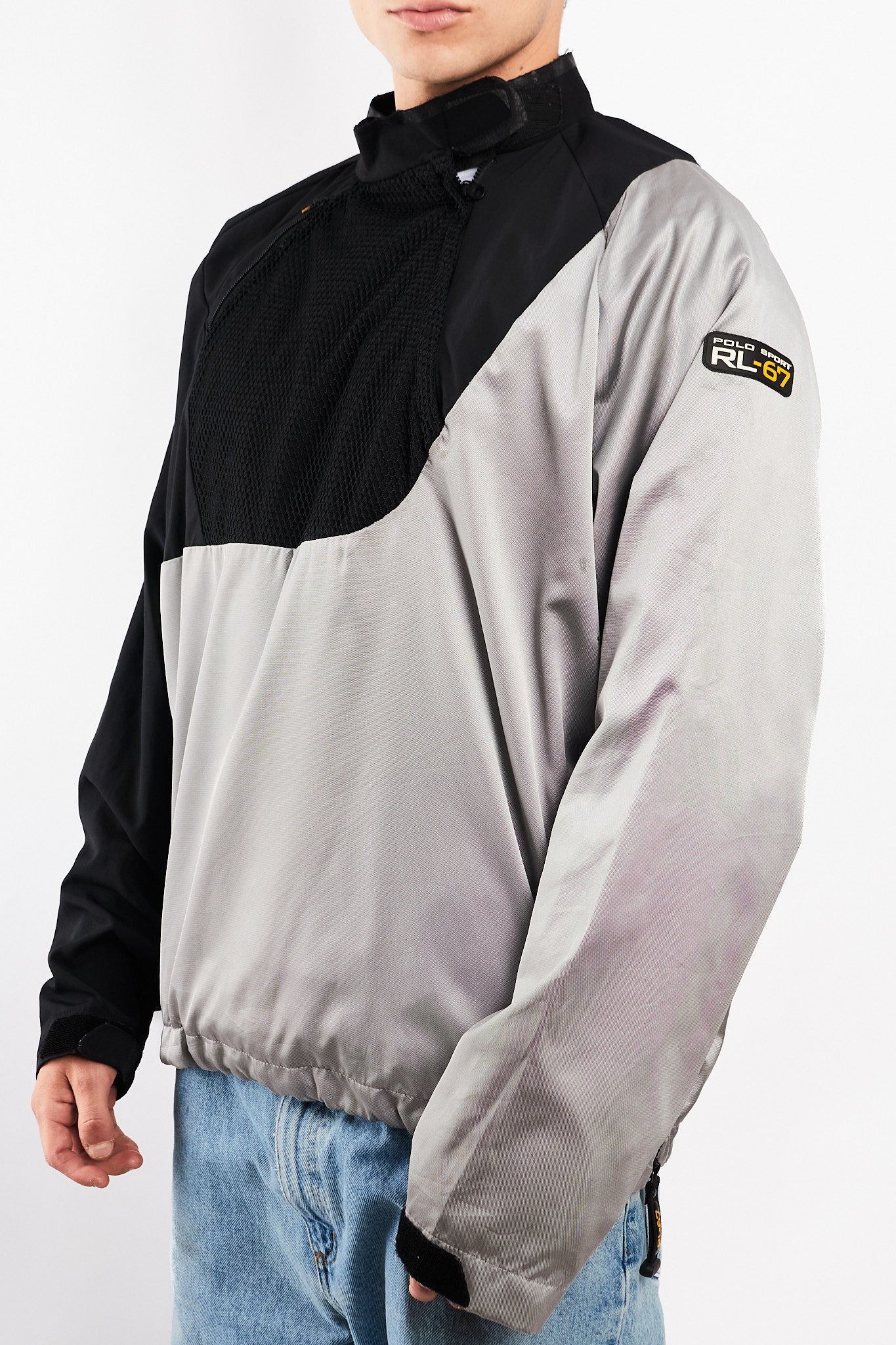 2000 Vintage Polo Sport RL Technical Metallic Jacket (L/XL)