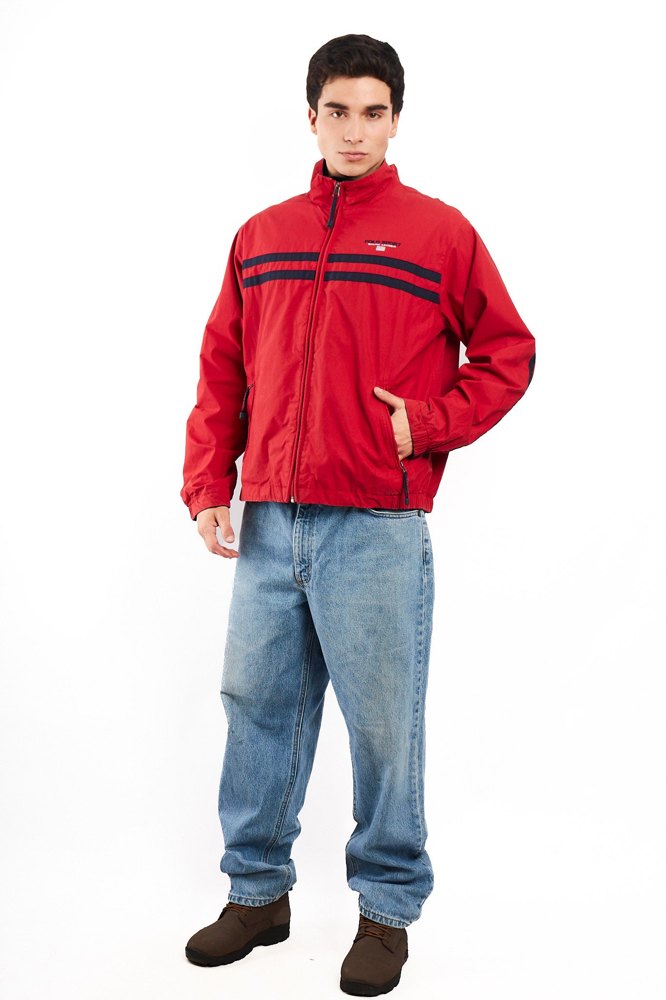 2000 Vintage Polo Sports RL Reversible Jacket (M/)