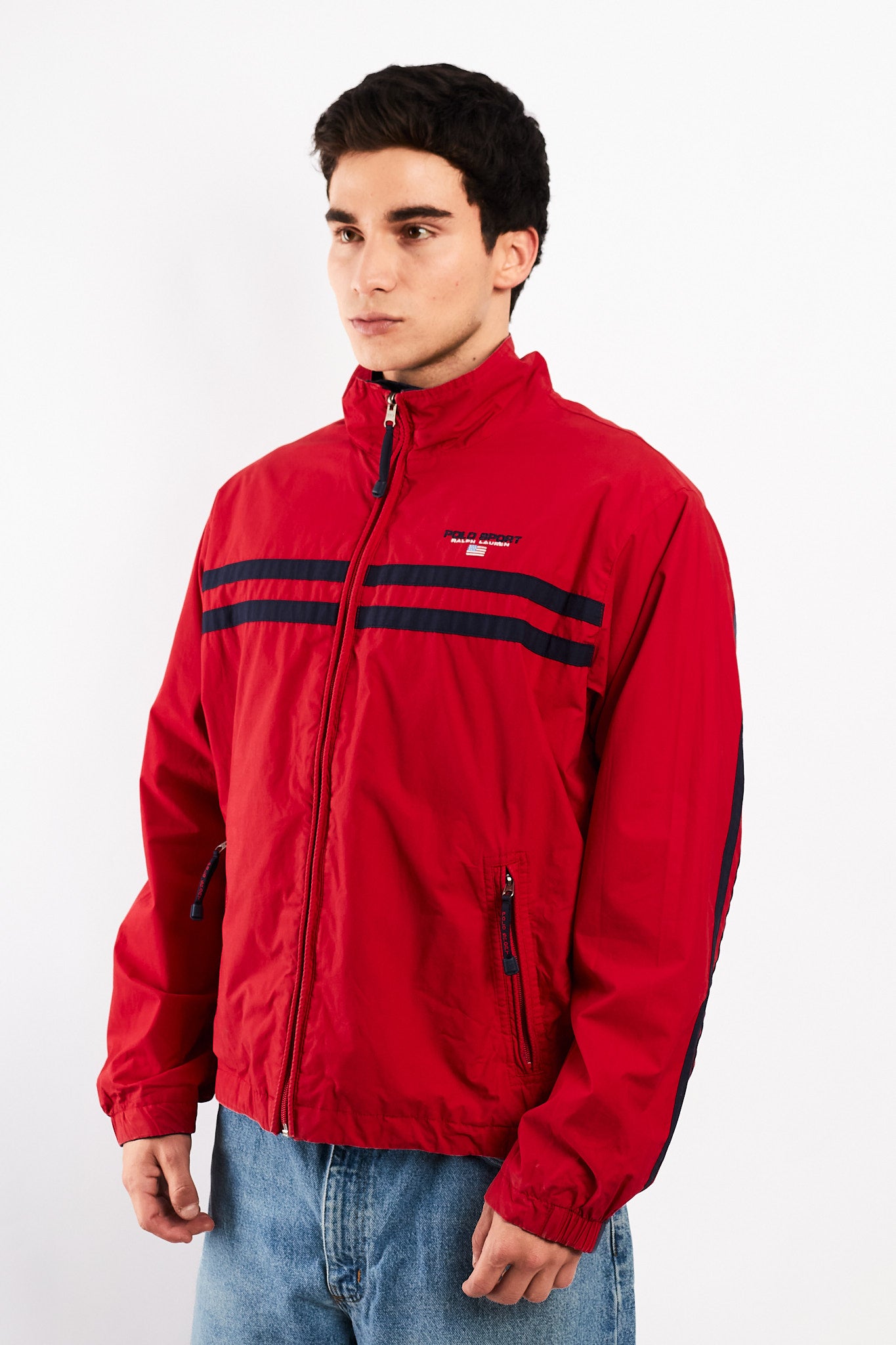 2000 Vintage Polo Sports RL Reversible Jacket (M/)