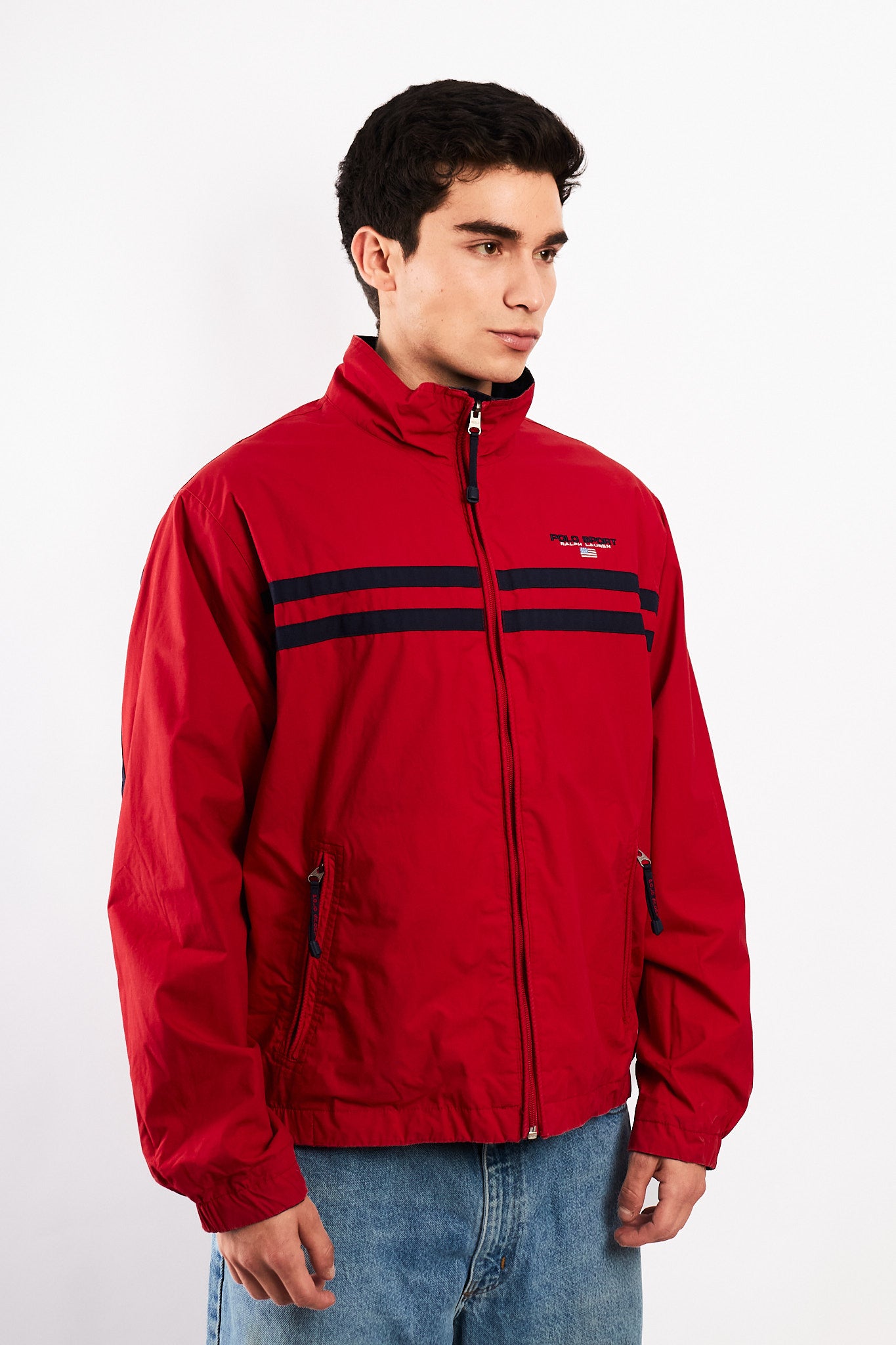 2000 Vintage Polo Sports RL Reversible Jacket (M/)