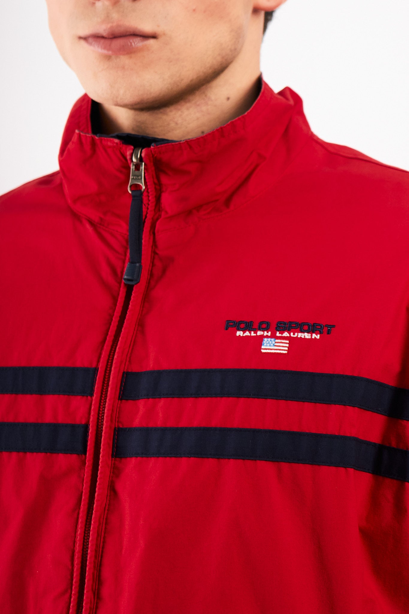 2000 Vintage Polo Sports RL Reversible Jacket (M/)