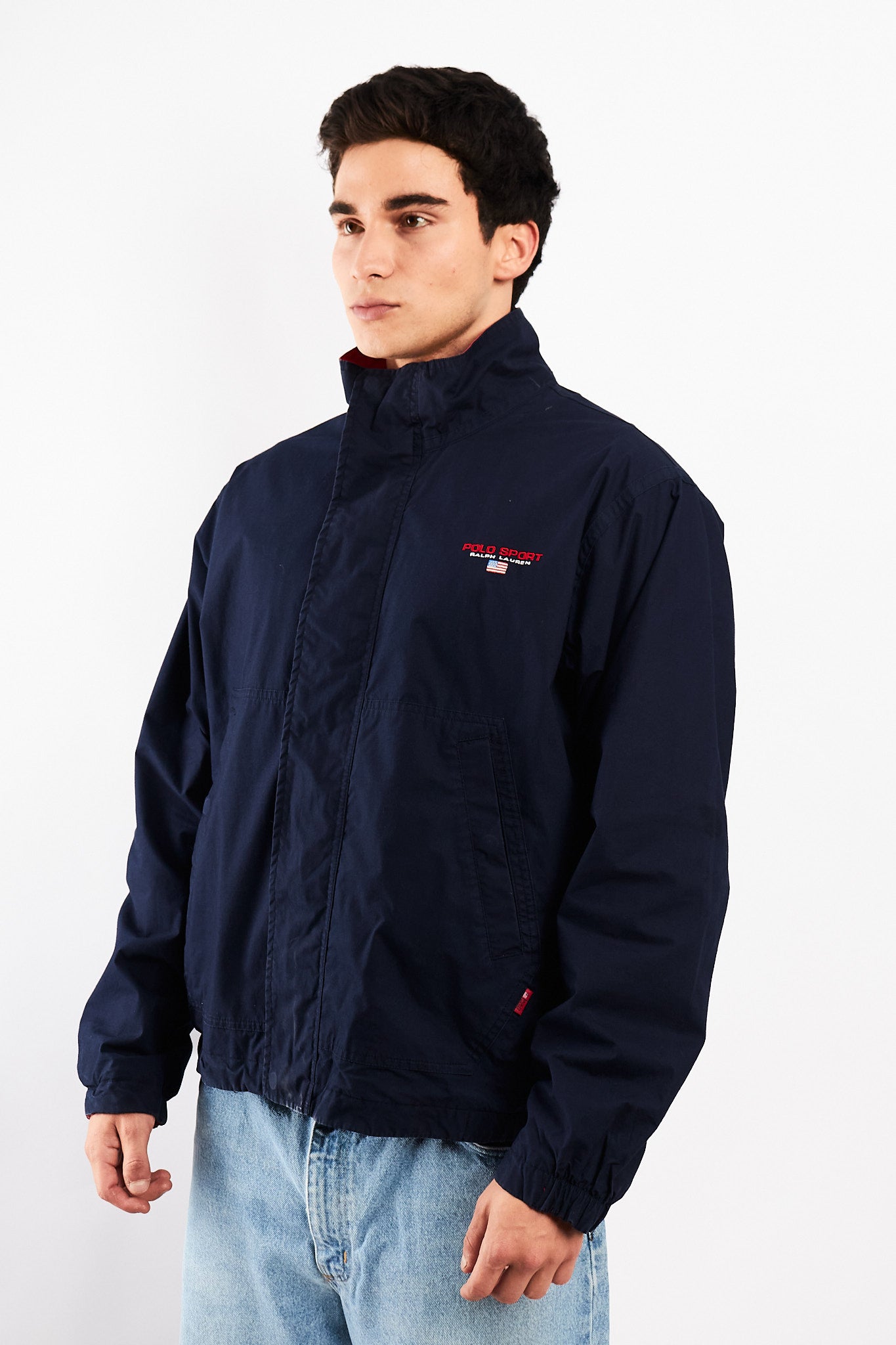 2000 Vintage Polo Sports RL Reversible Jacket (M/)