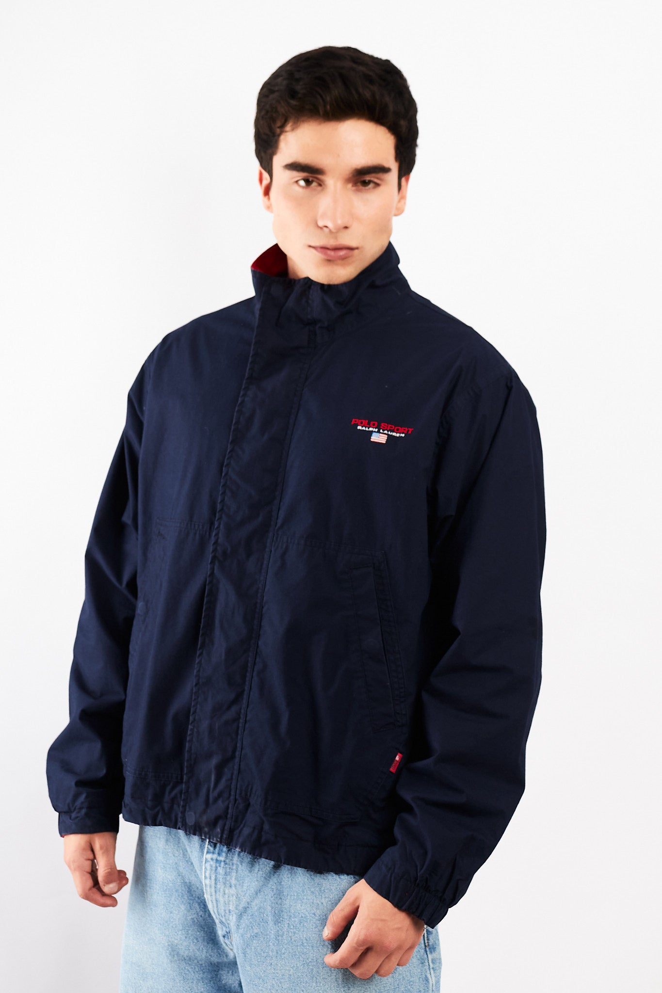 2000 Vintage Polo Sports RL Reversible Jacket (M/)