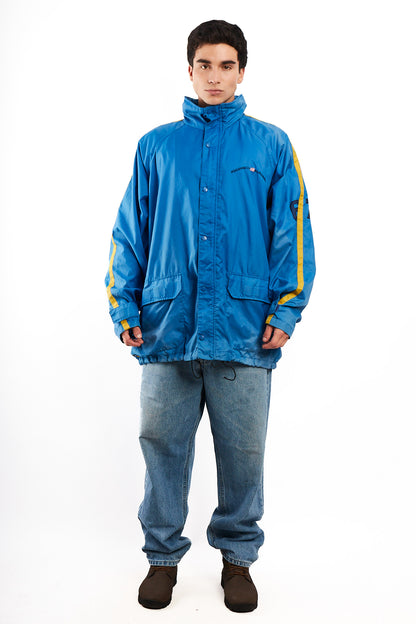 2000 Vintage Polo Jeans Co. Electric Blue Windbreaker(XL)