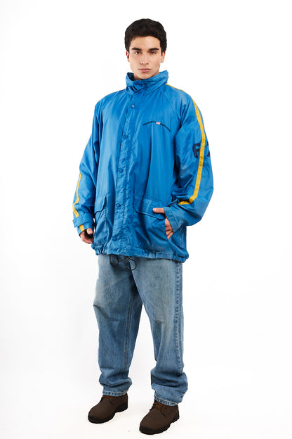 2000 Vintage Polo Jeans Co. Electric Blue Windbreaker(XL)