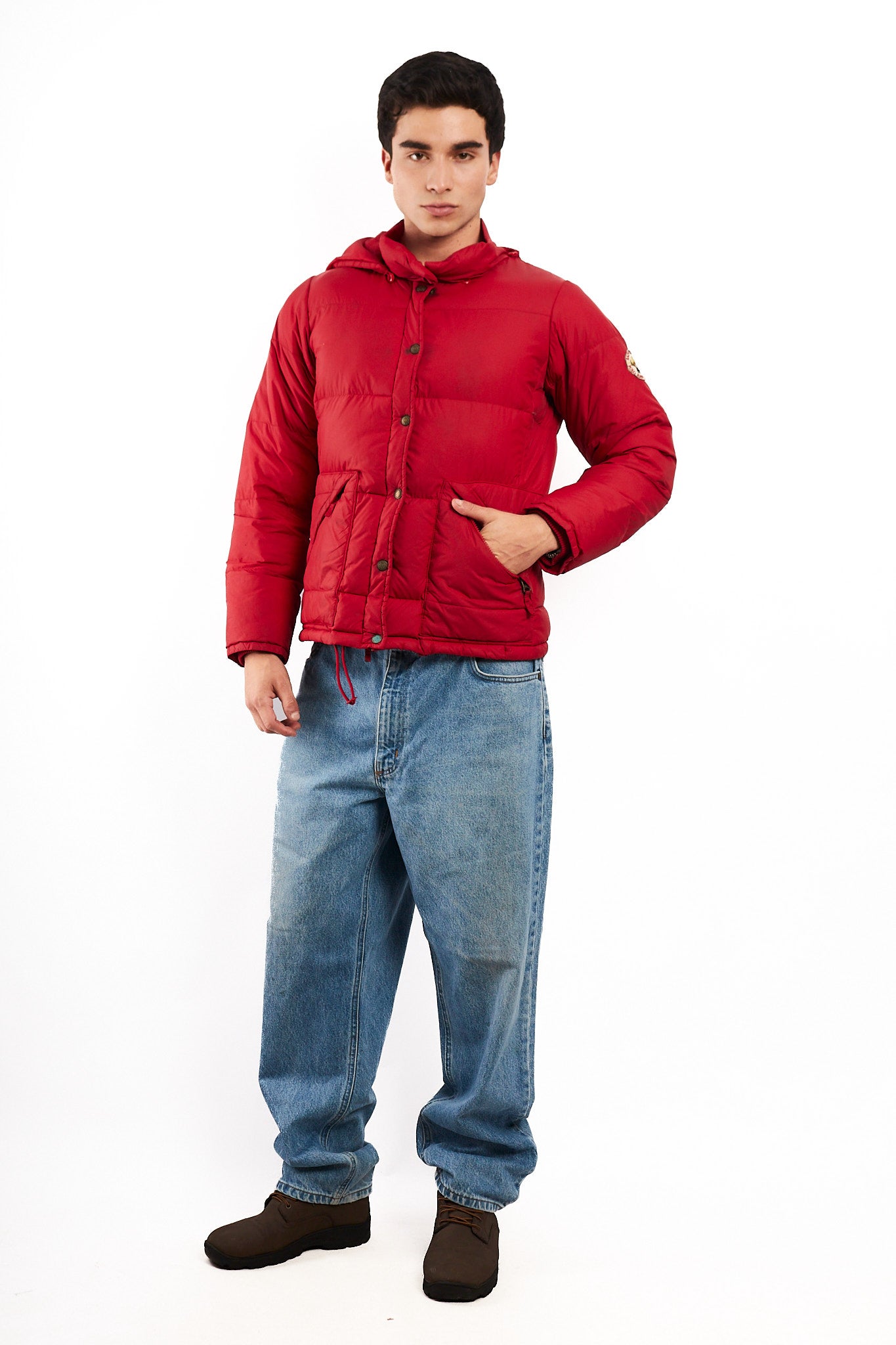 2000 Vintage Polo RL company Down Puffer Jacket (S/M)