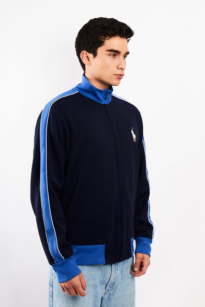 2000 Polo Ralph Lauren Navy Big Pony Track Jacket (L/XL)