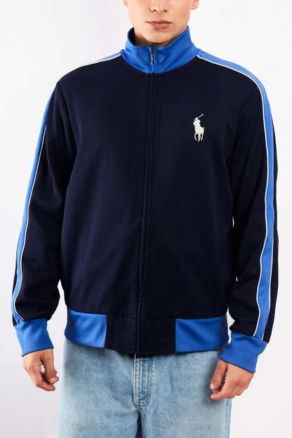2000 Polo Ralph Lauren Navy Big Pony Track Jacket (L/XL)