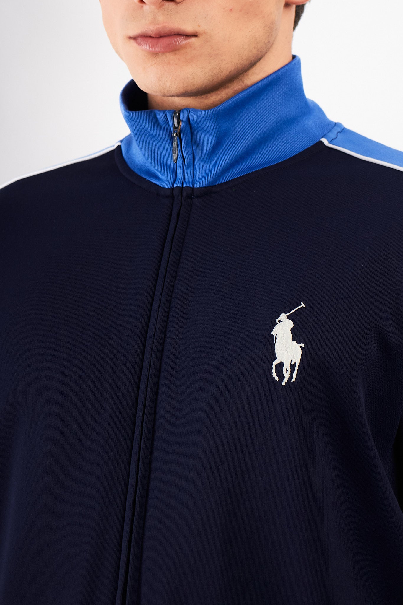2000 Polo Ralph Lauren Navy Big Pony Track Jacket (L/XL)