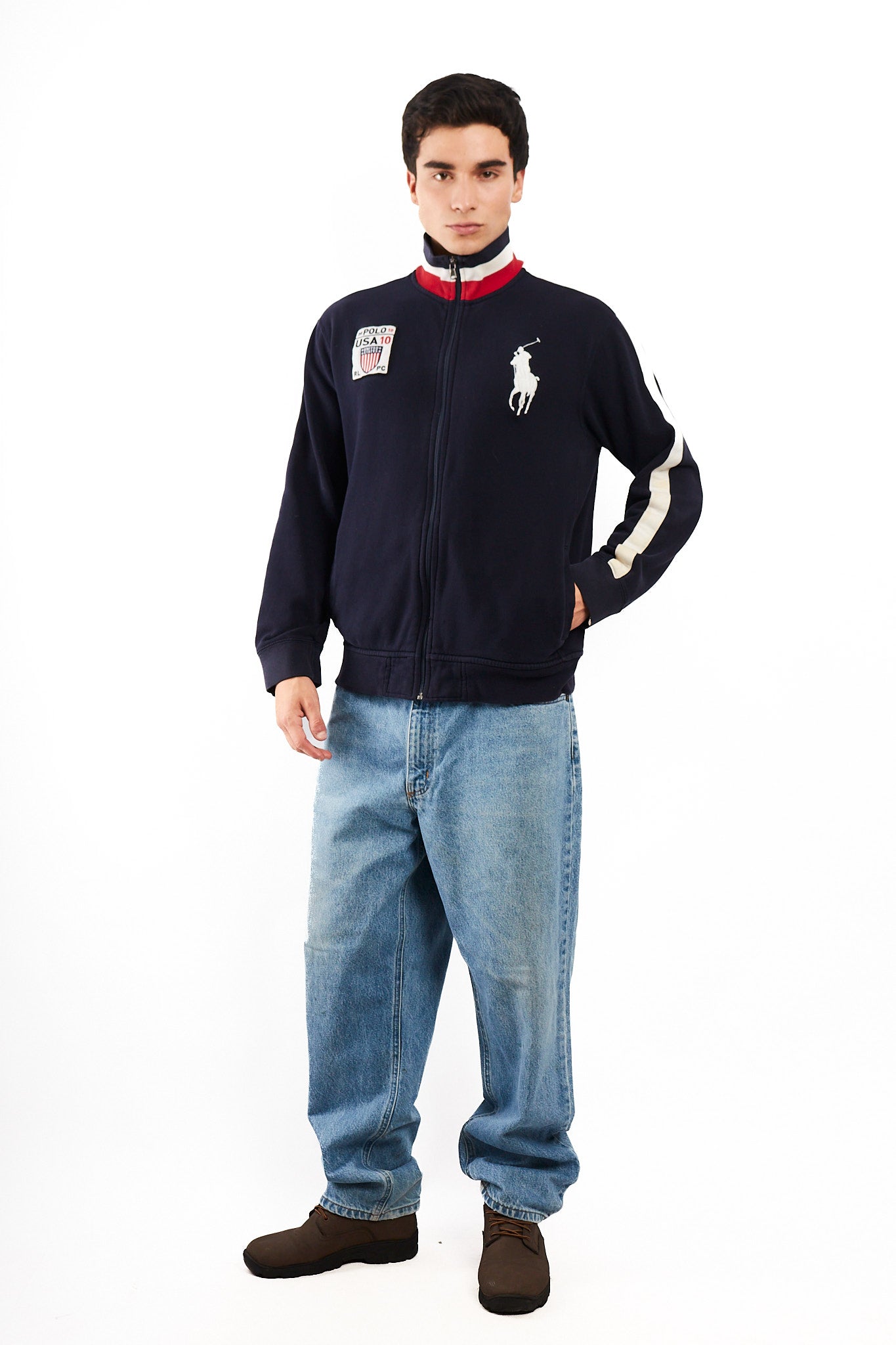 2000 Vintage Polo Ralph Lauren Team USA Cotton Jacket (M/L)