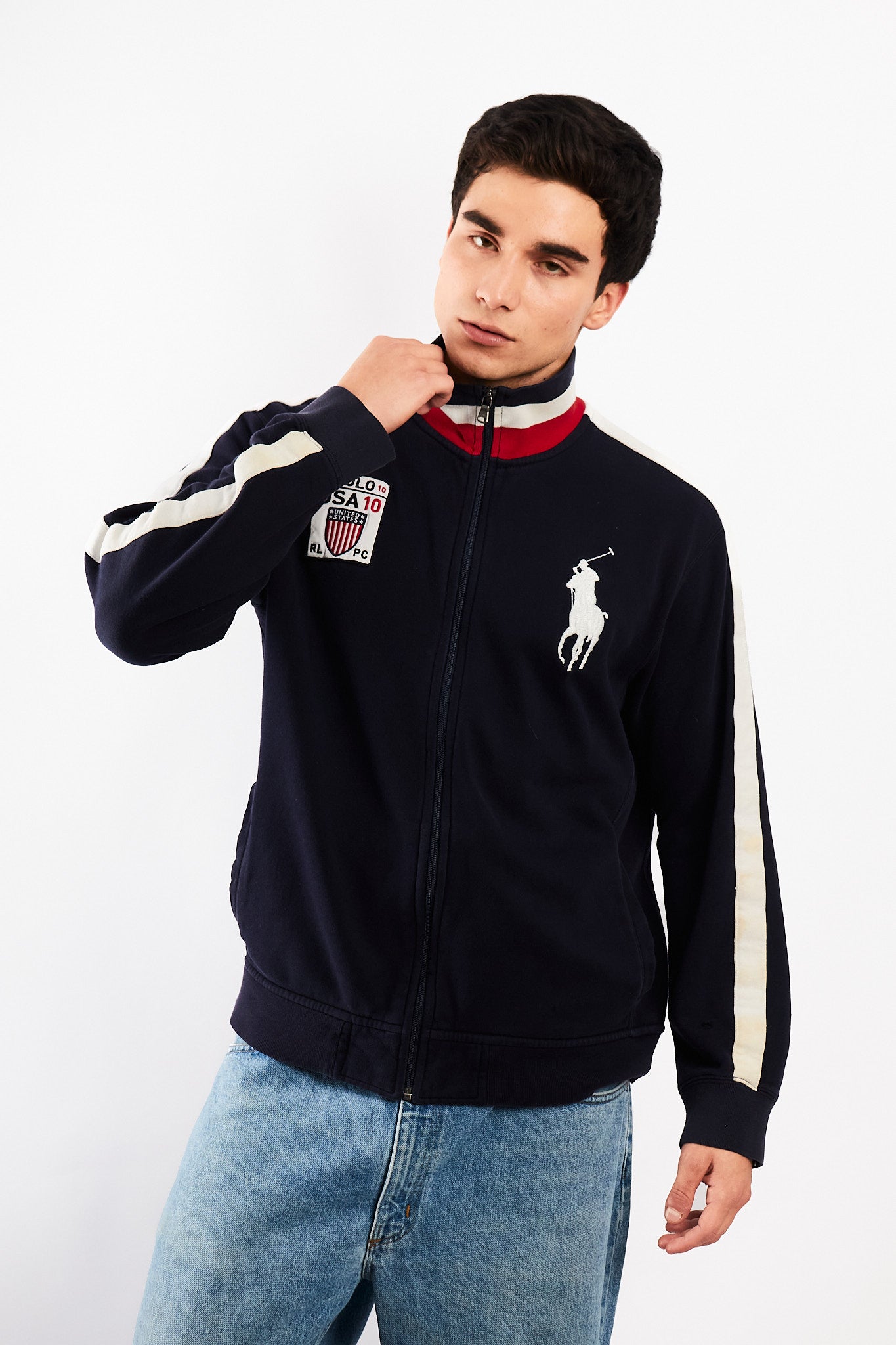 2000 Vintage Polo Ralph Lauren Team USA Cotton Jacket (M/L)