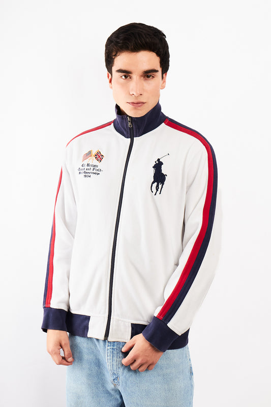 2000 Vintage Polo Big Pony Great Britan Cotton Jacket (M/L)