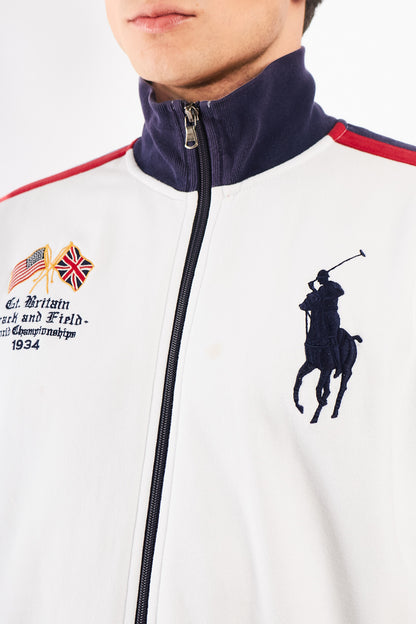 2000 Vintage Polo Big Pony Great Britan Cotton Jacket (M/L)