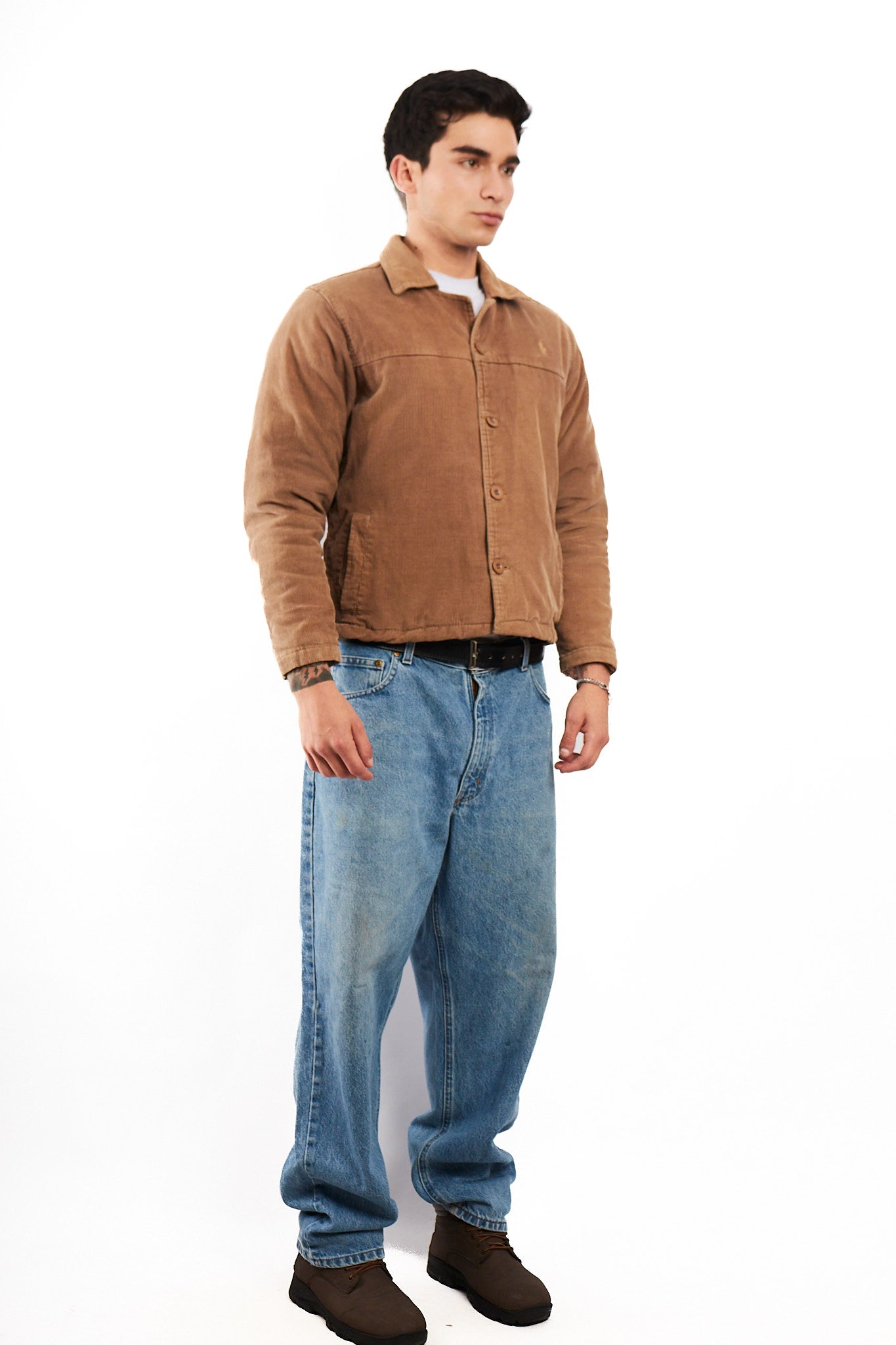 2000 Polo Sport Ralph Lauren Corduroy Quilted Harrington (S/M)