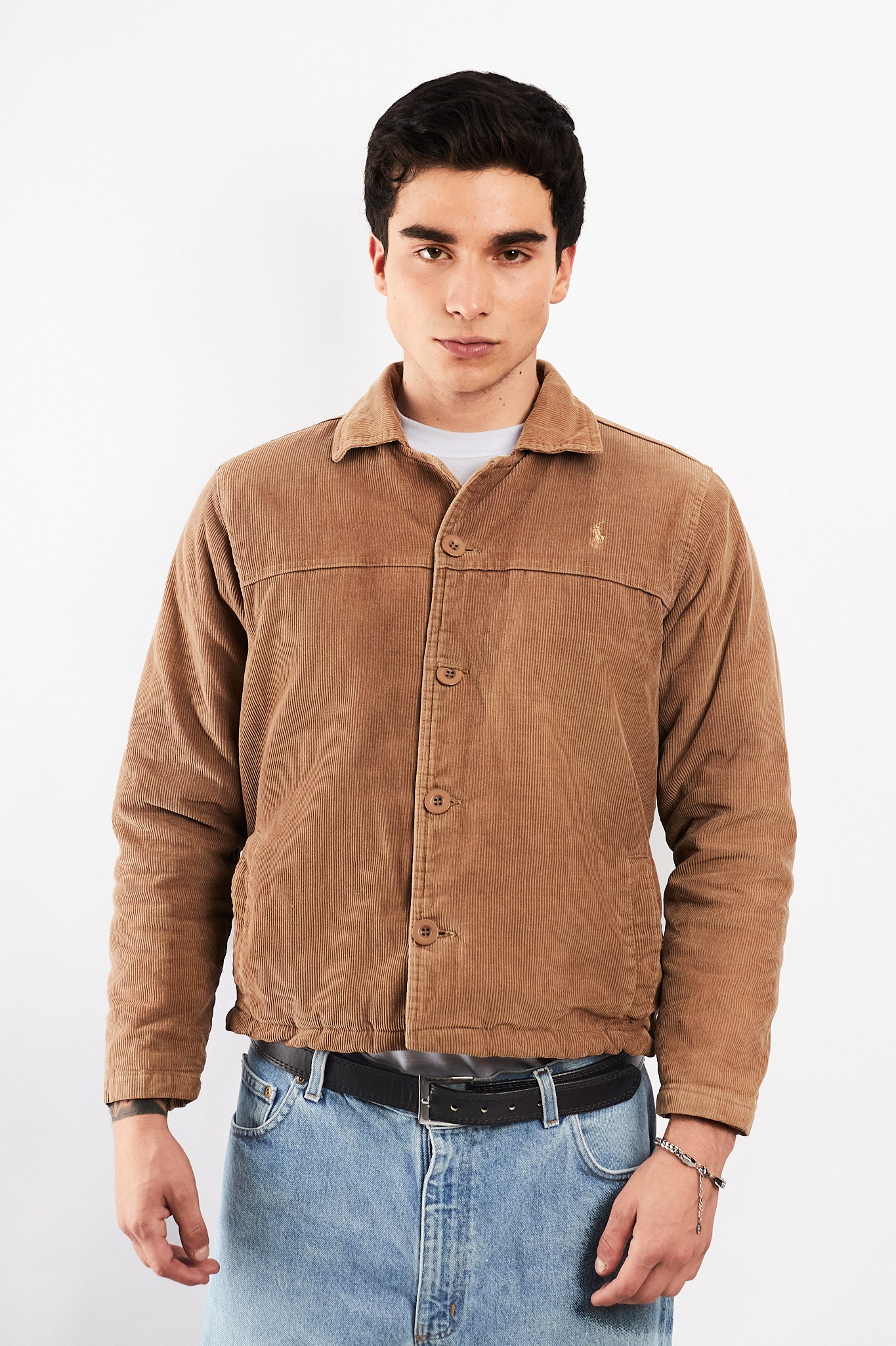 2000 Polo Sport Ralph Lauren Corduroy Quilted Harrington (S/M)