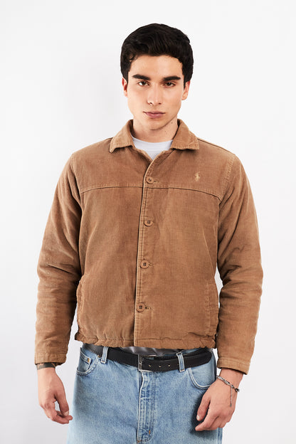 2000 Polo Sport Ralph Lauren Corduroy Quilted Harrington (S/M)