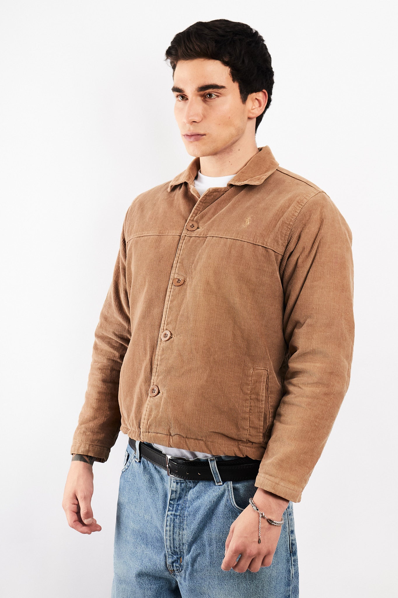 2000 Polo Sport Ralph Lauren Corduroy Quilted Harrington (S/M)