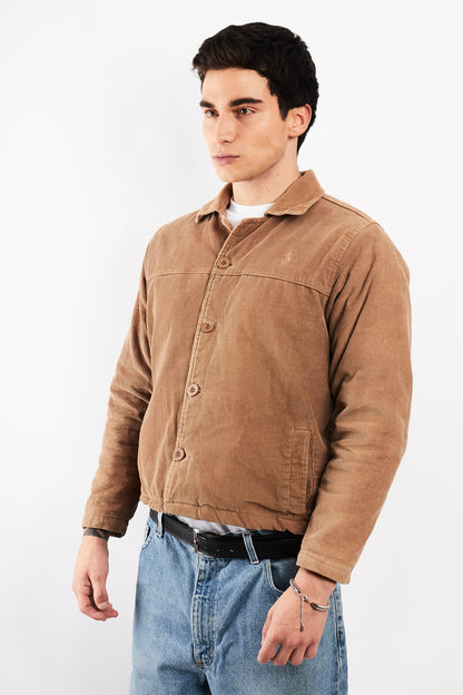 2000 Polo Sport Ralph Lauren Corduroy Quilted Harrington (S/M)