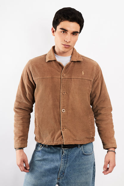 2000 Polo Sport Ralph Lauren Corduroy Quilted Harrington (S/M)