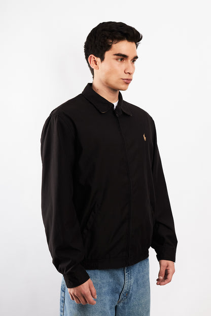 2000 Vintage Polo Ralph Lauren Black Bi-Swing Impermeable Jacket (M/L)