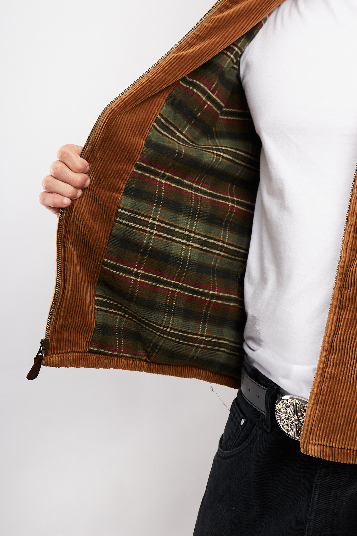 2000 Vintage Polo Ralph Lauren Corduroy Harrington Jacket (M/L)