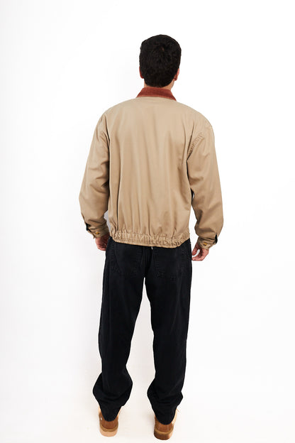 2000 Vintage Polo Ralph Lauren Corduroy Collar Harrrington (M)