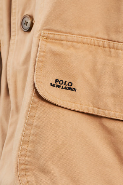 2000s Vintage Polo Ralph Lauren Cordroy Collar Michigan Chore Coat (M/L)