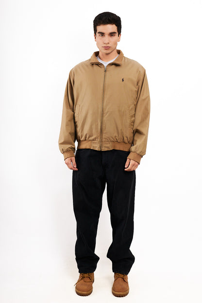 2000 Vintage Polo Ralph Lauren Khahki Harrington (M/L)
