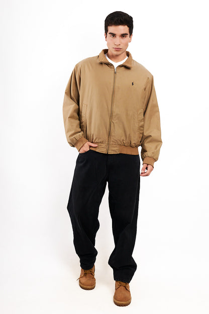 2000 Vintage Polo Ralph Lauren Khahki Harrington (M/L)