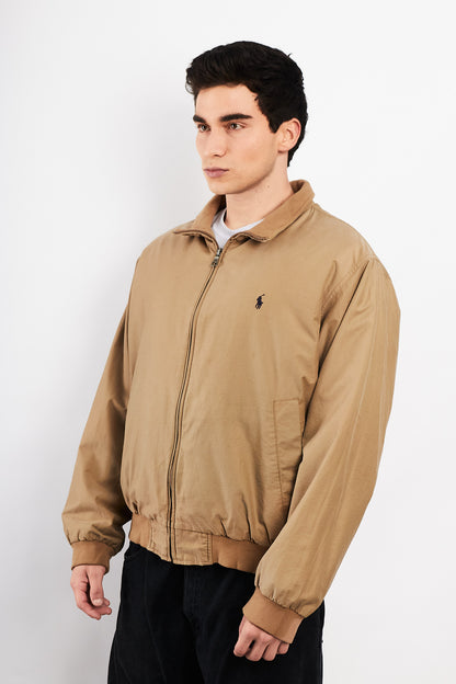 2000 Vintage Polo Ralph Lauren Khahki Harrington (M/L)