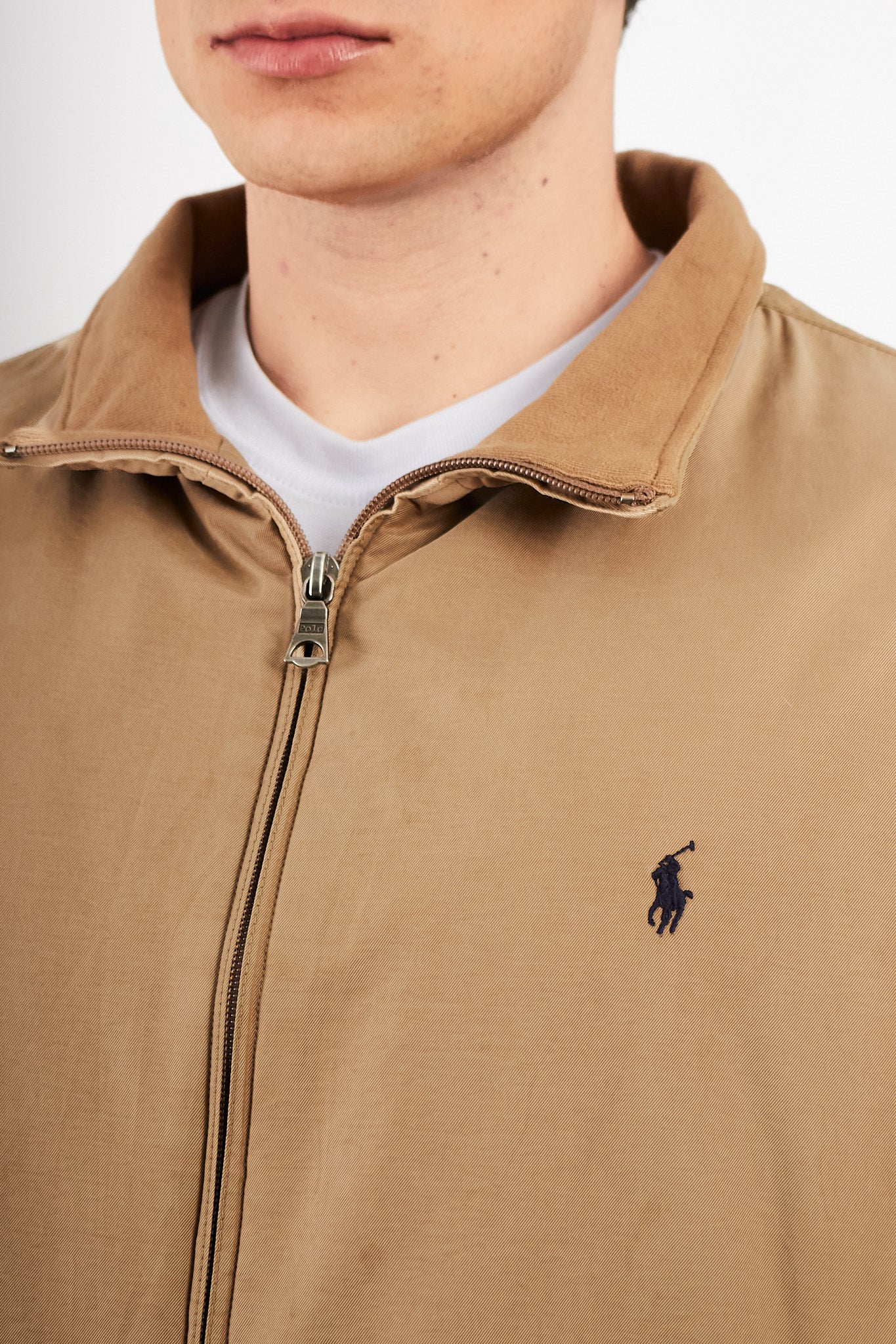 2000 Vintage Polo Ralph Lauren Khahki Harrington (M/L)